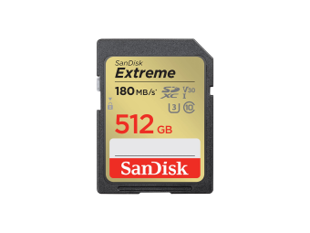 SanDisk Extreme - Flash-Speicherkarte - 512 GB