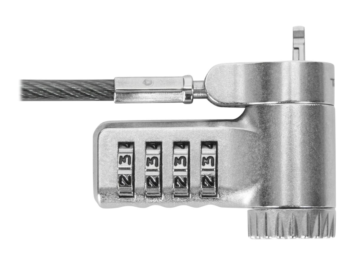 Targus DEFCON - Sicherheitskabelschloss - Silber