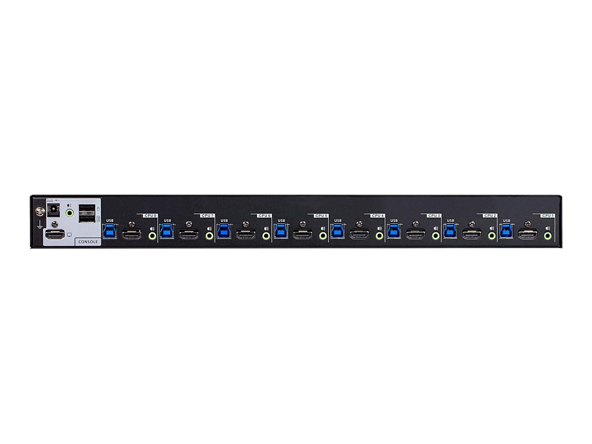 ATEN CS18208 - KVM-Audio-USB-Switch - 8 x KVMAudioUSB