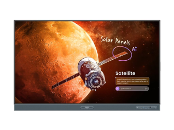 BenQ Board Pro RP6505 - 165 cm (65") Diagonalklasse RP05 Series LCD-Display mit LED-Hintergrundbeleuchtung - Bildung  Geschäft - mit interaktives Whiteboard integriert, Touchscreen (Multitouch)