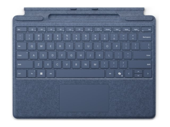 Microsoft Surface Pro Keyboard - Tastatur - mit Trackpad Beschleunigungsmesser Surface Slim Pen 2 Ablage- und Ladeschale