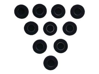 Jabra BlueParrott - Ohrpolster für Headset (Packung mit 10)