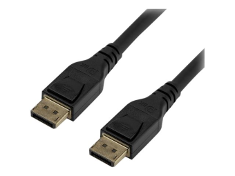 StarTech.com 16ft5m VESA Certified DisplayPort 1.4 Cable, 8K 60Hz HBR3 HDR, Super UHD DisplayPort to DisplayPort Monitor Cord, Ultra HD 4K 120Hz DP 1.4 Video Cable MM DP Connectors - DP 1.4 Latching Cable - DisplayPort-Kabel - DisplayPort (M)