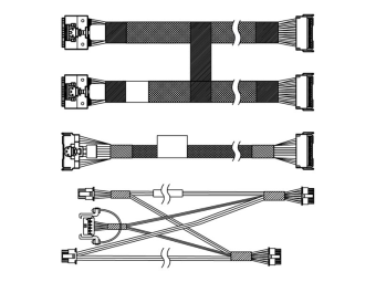 Lenovo Speicherkabelkit - für 2,5" Chassis