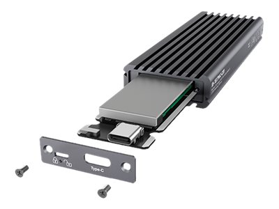 ICY BOX IB-1817MC-C31 - Speichergehäuse - M.2 - M.2 NVMe Card  SATA 6Gbs - USB-C 3.1 (Gen 2)