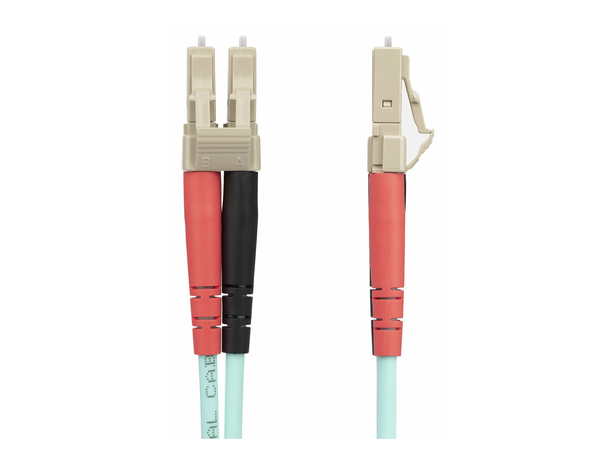 StarTech.com 25m OM4 LWL Patchkabel LC auf LC, Multimode Glasfaserkabel - Patch-Kabel - LCUPC Multi-Modus (M)