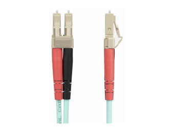 StarTech.com 25m OM4 LWL Patchkabel LC auf LC, Multimode Glasfaserkabel - Patch-Kabel - LCUPC Multi-Modus (M)