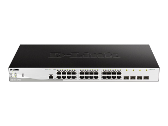D-Link DGS 1210-28PME - Switch - managed - 24 x 101001000 (PoE)