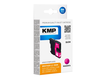 KMP B65M - 4.5 ml - Magenta - kompatibel - Tintenpatrone (Alternative zu Brother LC985M)