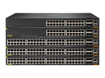 HPE Aruba 6200M 36G 12SR5 Class6 PoE 4SFP+ Switch - Switch - max. Stapelentfernung 10 km - L3 - managed - 36 x 101001000 (4PPoE)