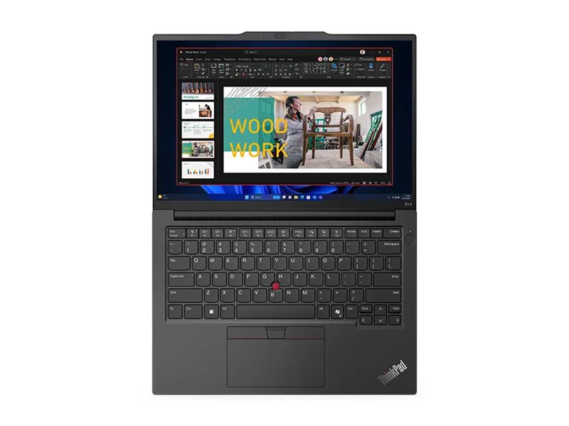 Lenovo ThinkPad E14 Gen 6 21M3 - 180°-Scharnierdesign - AMD Ryzen 5 7535U  2.9 GHz - Win 11 Pro - Radeon 660M - 16 GB RAM - 512 GB SSD TCG Opal Encryption 2, NVMe - 35.6 cm (14")