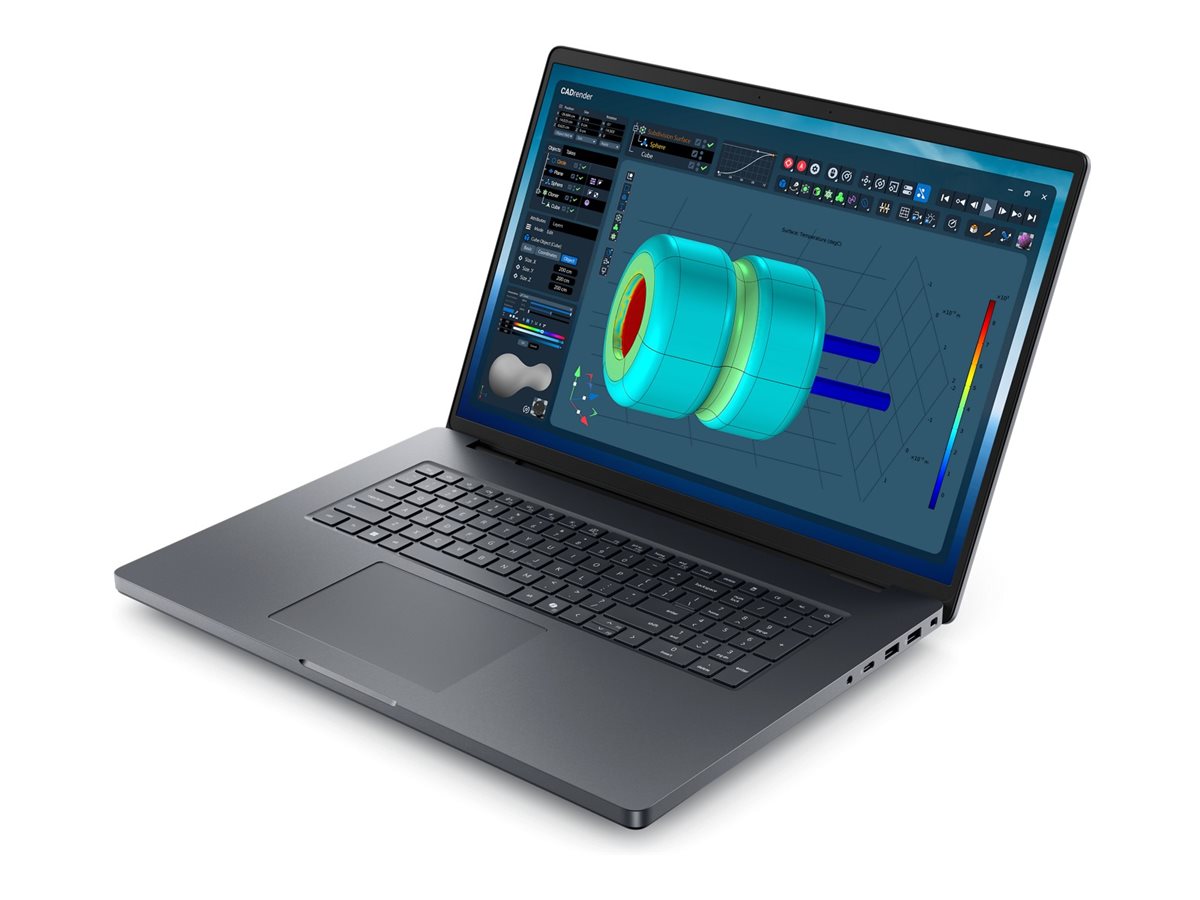 Dell Pro Max 18 Plus MB18250 - Intel Core Ultra 7 265HX  2.6 GHz - vPro Enterprise - Win 11 Pro - RTX PRO 3000 Blackwell - 32 GB RAM - 1 TB SSD SED, NVMe, TLC, Class 40, Performance - 45.727 cm (18")