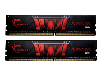 G.Skill AEGIS - DDR4 - Kit - 8 GB 2 x 4 GB - DIMM 288-PIN