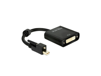 Delock Videoadapter - Mini DisplayPort männlich zu DVI-I weiblich