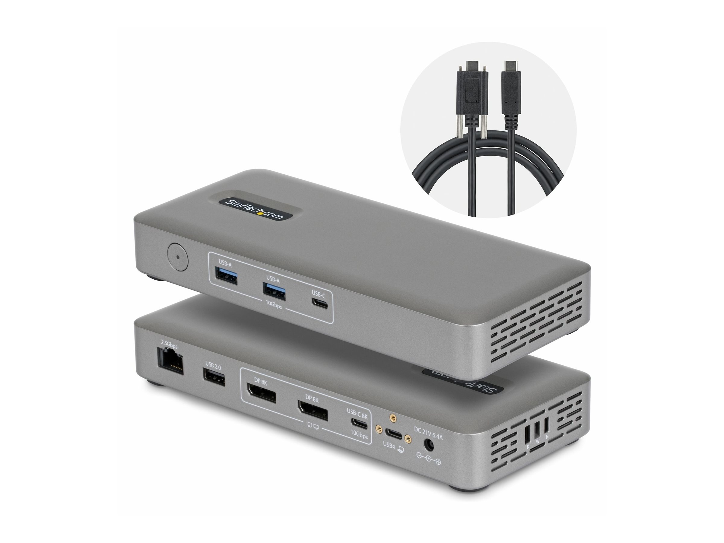 StarTech.com Startech - Dockingstation - USB4  Thunderbolt