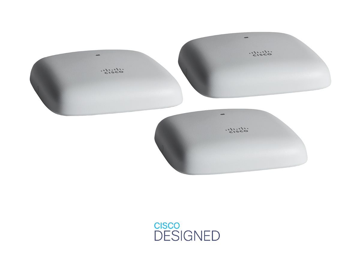 Cisco Business 140AC - Accesspoint - 2.4 GHz, 5 GHz (Packung mit 3)