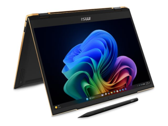 MSI Summit 13 AI+ Evo A2VMTG-007 - Flip-Design - Intel Core Ultra 7 258V  2.2 GHz - Evo - Win 11 Pro - Intel Arc Graphics 140V - 32 GB RAM - 1 TB SSD NVMe - 33.8 cm (13.3)