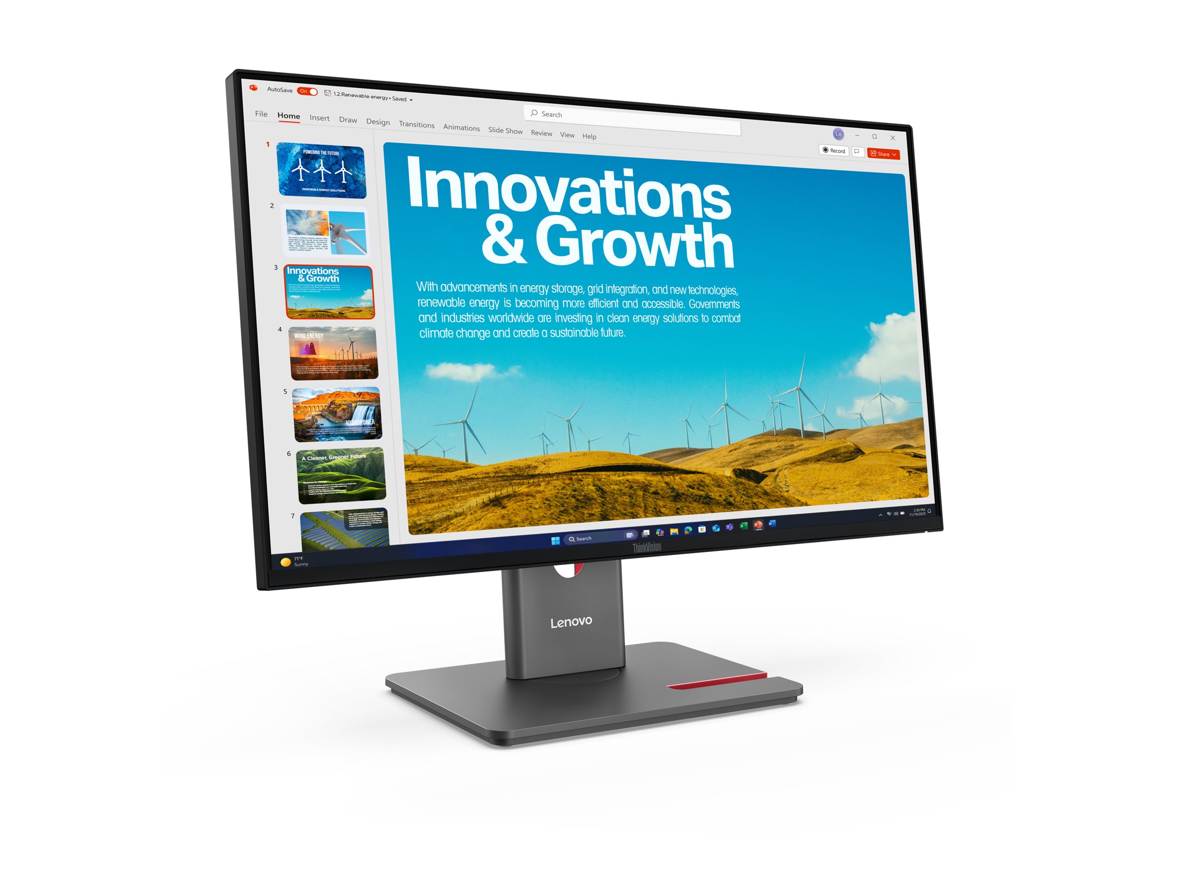 Lenovo ThinkVision P24QD-40 - LED-Monitor - 61 cm (24")