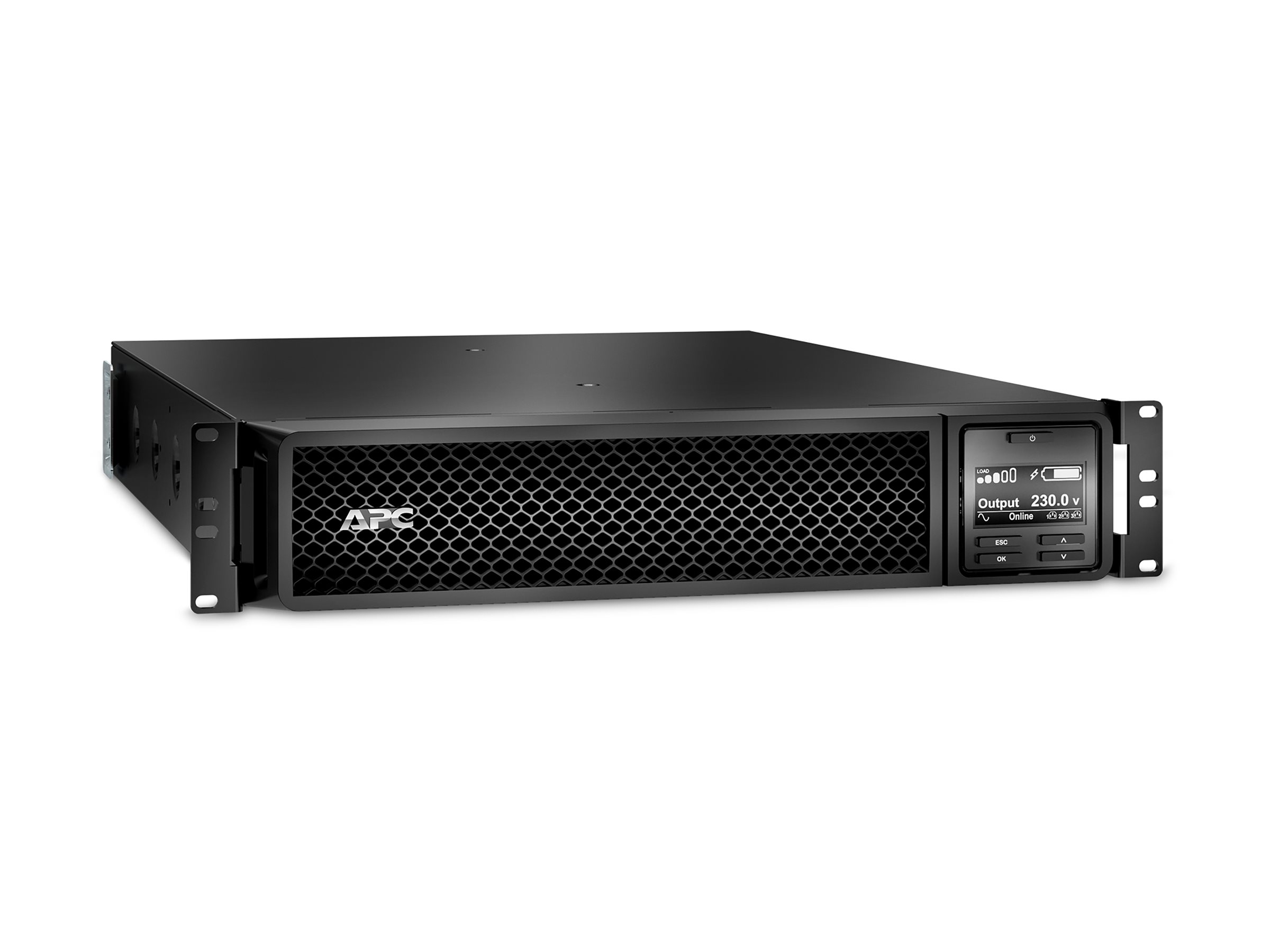 APC Smart-UPS SRT 3000VA RM - USV (Rack - einbaufähig) - Wechselstrom 208230 V - 2700 Watt - 3000 VA - USB - Ausgangsanschlüsse 10 - 2U - 48.3 cm (19")