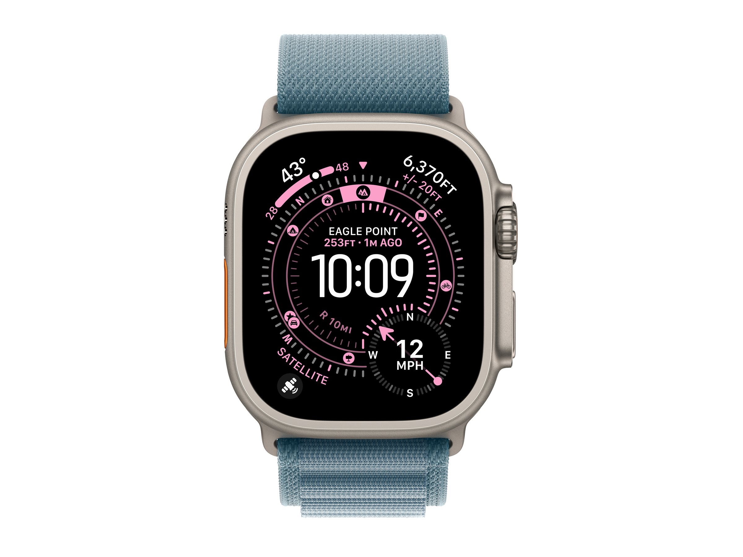 Apple Watch Ultra 3 - 49 mm - natürliches Titan