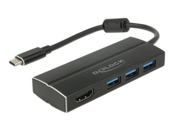 Delock Retail Pack - Dockingstation - USB-C 3.1  Thunderbolt 3