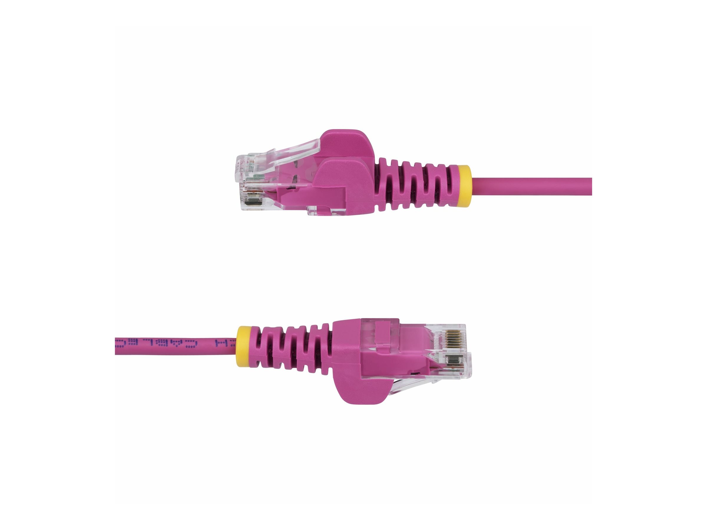 StarTech.com 1m Pink Slim CAT6 Ethernet Cable, Snagless, 28AWG, LSZH - Patch-Kabel - RJ-45 (M)