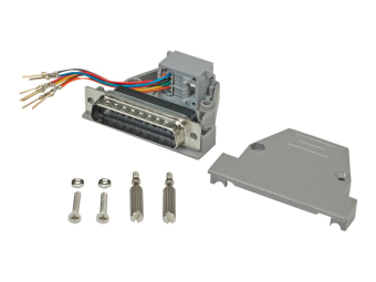 ROLINE Serieller Adapter - DB-25 (M) zu RJ-45 (W)