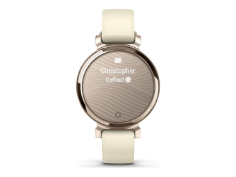 Garmin Lily 2 - Cream Gold - intelligente Uhr mit Band