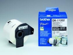 Brother DK-11202 - Schwarz auf Weiß - 62 x 100 mm 300 Etikett(en) (1 Rolle(n)
