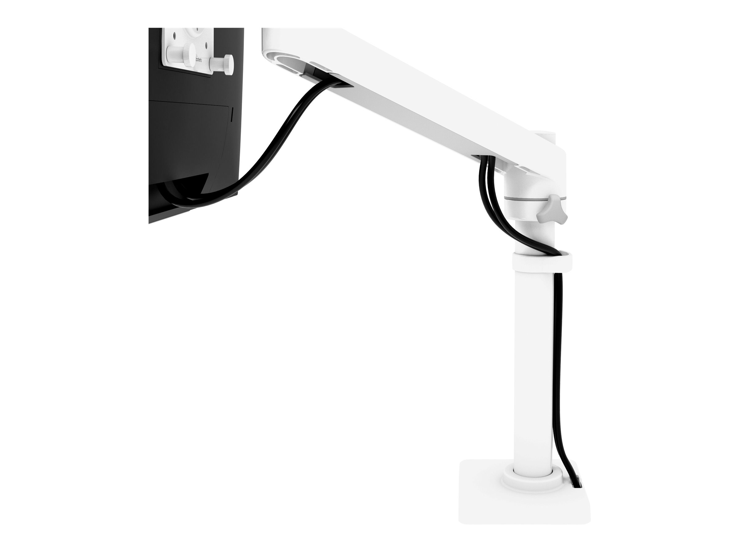Ergotron NX - Befestigungskit (Arm-Einheit, Befestigungsmaterialien, Basis, Stange, Pivot) - für Monitor - weiß - Bildschirmgröße bis zu 86,4 cm (bis zu 34 Zoll)