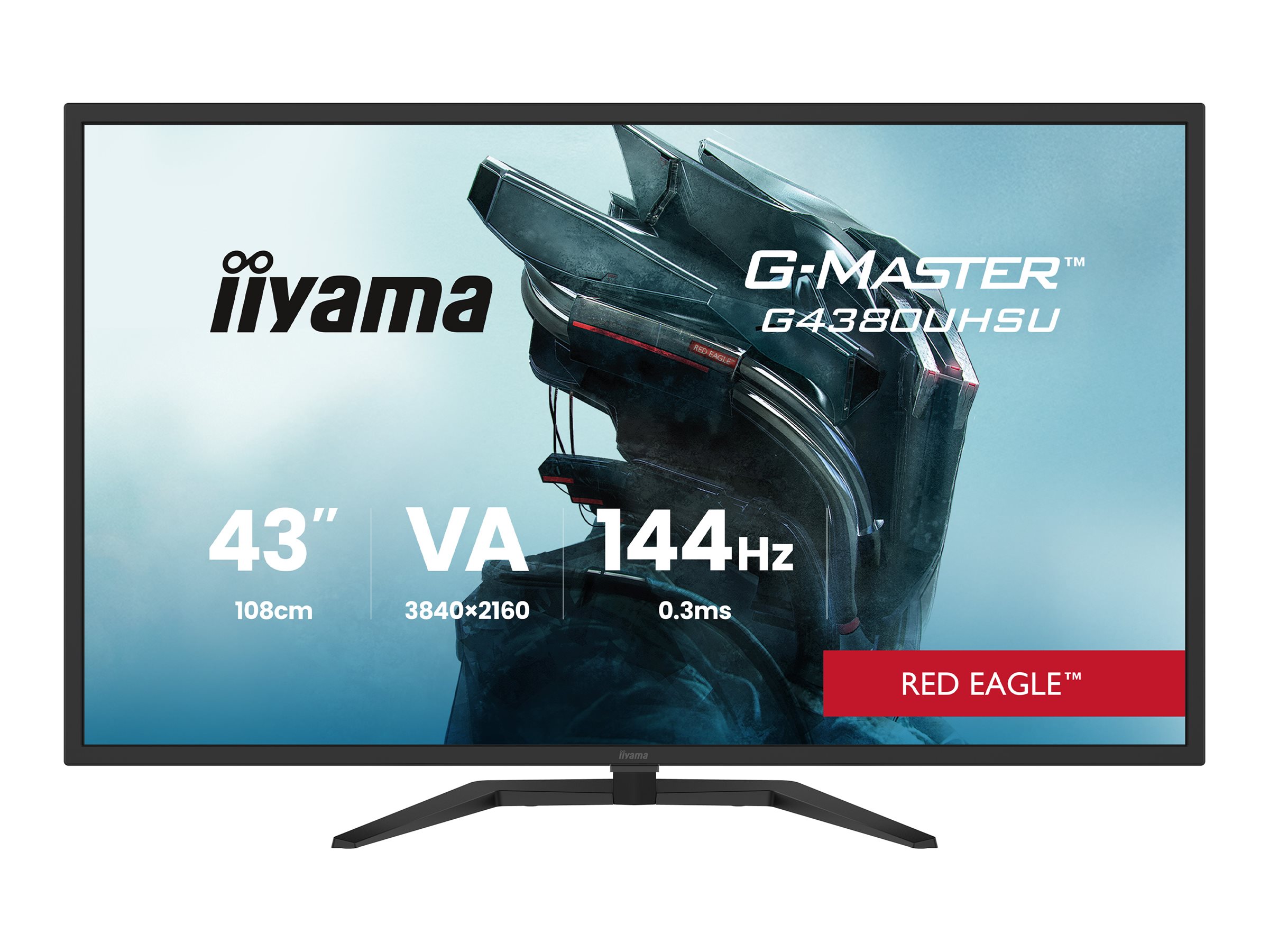 Iiyama G-MASTER G4380UHSU-B2 - LED-Monitor - 109.2 cm (43")
