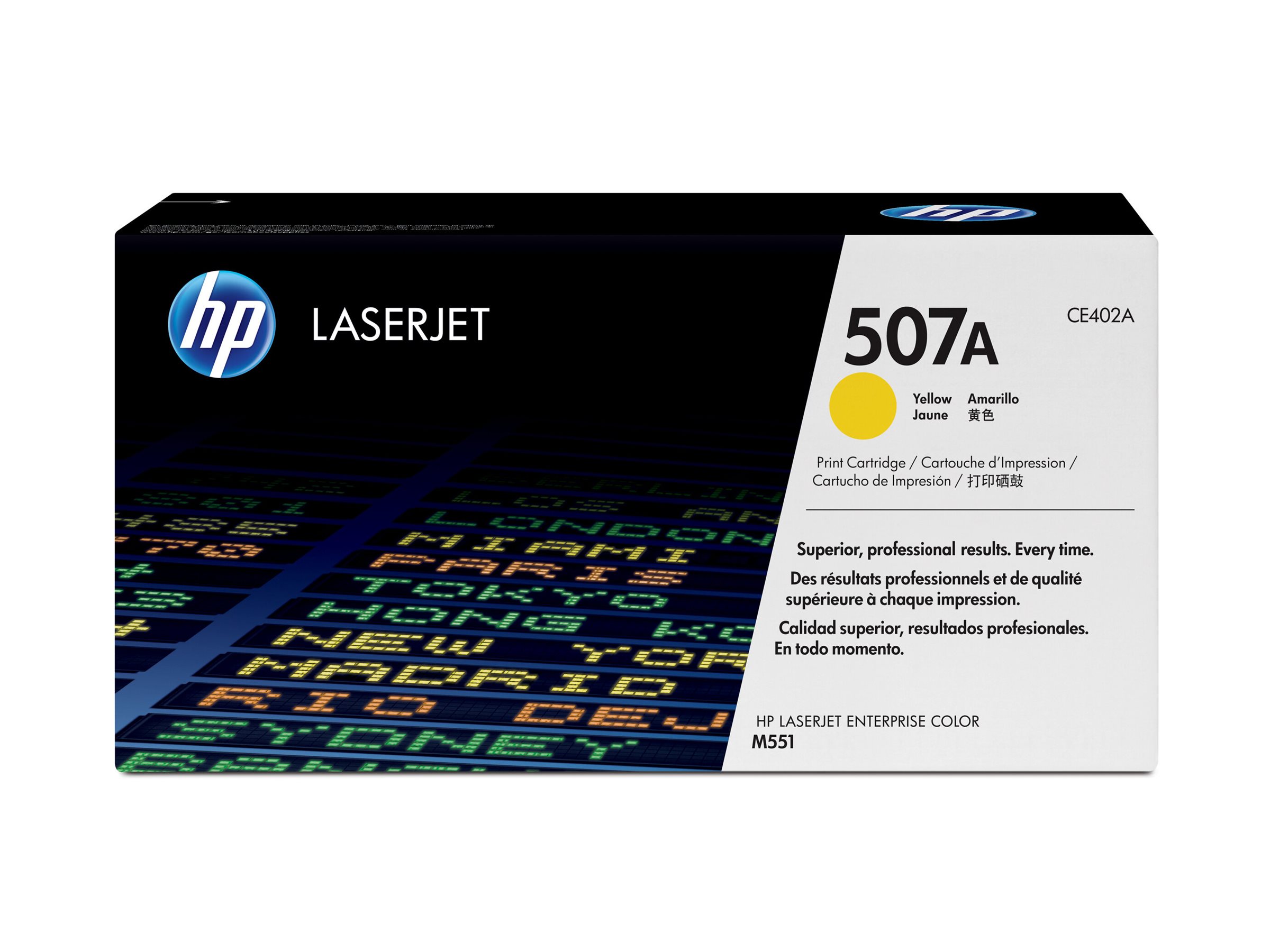 HP 507A - Gelb - original - LaserJet - Tonerpatrone (CE402A)