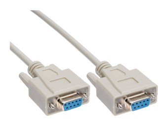InLine Serielles Kabel - 9pol Buchse  Buchse - vergossen - 11 belegt - 5m