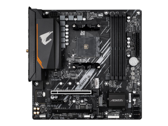 Gigabyte AORUS B550M ELITE AX - 1.3 - Motherboard - micro ATX - Socket AM4 - AMD B550 Chipsatz - USB 3.2 Gen 1 - Gigabit LAN Wi-Fi 6E Bluetooth - Onboard-Grafik (CPU erforderlich)