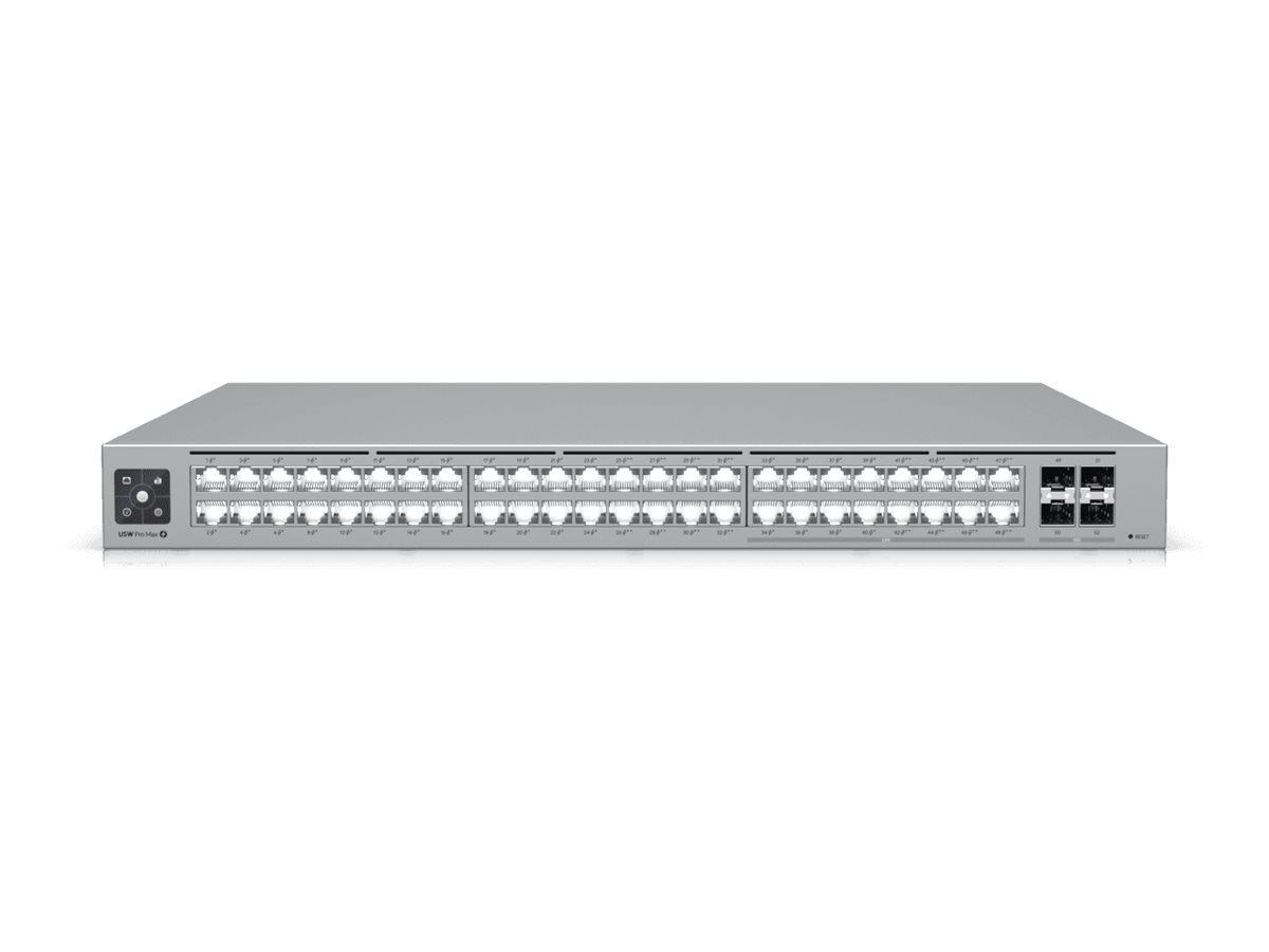 Ubiquiti UniFi Pro Max 48 PoE - Switch - L3 - managed - 16 x 12.5G (8 PoE+, 8 PoE++)