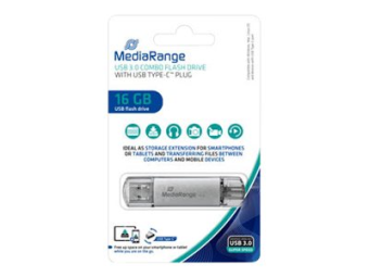 MEDIARANGE combo - USB-Flash-Laufwerk - 16 GB