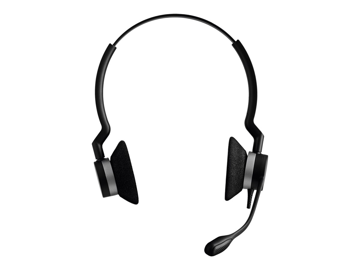 Jabra BIZ 2300 MS QD Duo - Headset - On-Ear - kabelgebunden
