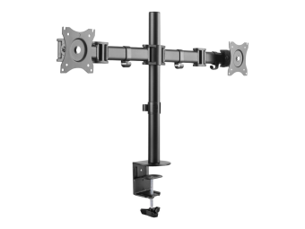 Neomounts NM-D135D - Befestigungskit - Voll beweglich - für 2 LCD-Displays - Schwarz - Bildschirmgröße 25.4-68.6 cm (10"-27")