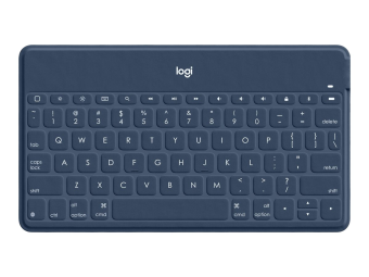 Logitech Keys-To-Go - Tastatur - kabellos - Bluetooth - QWERTY - Nordisch (DänischFinnischNorwegischSchwedisch)