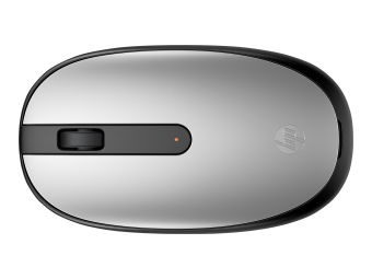HP 240 - Maus - rechts- und linkshändig - optisch - 3 Tasten - kabellos - Bluetooth 5.1 - kabelloser Empfänger (USB)