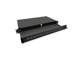 ROLINE Patchpanel (Blindblech) - optic for keystones