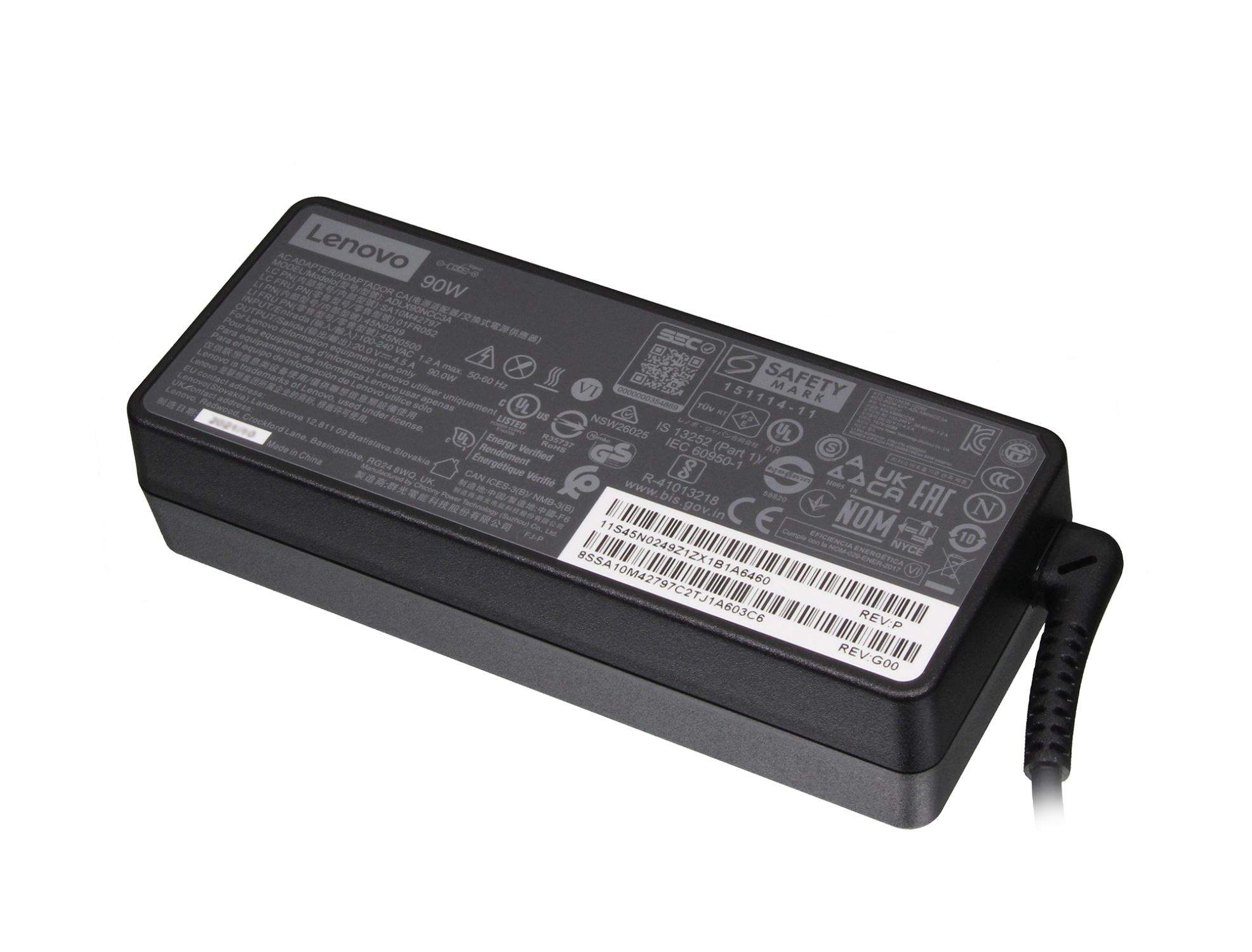 Lenovo ThinkPad 90W AC Adapter (Slim Tip) - Netzteil