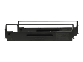 Epson Dualpack - Schwarz - Farbband - für LX