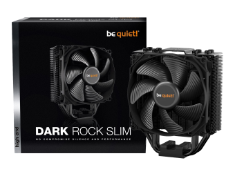 Be Quiet! Dark Rock Slim - Prozessor-Luftkühler - (für LGA1150, LGA1151, LGA1155, LGA1200, LGA1700, LGA2011-3 (Square ILM)