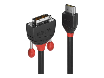 Lindy Black Line - Adapterkabel - Single Link