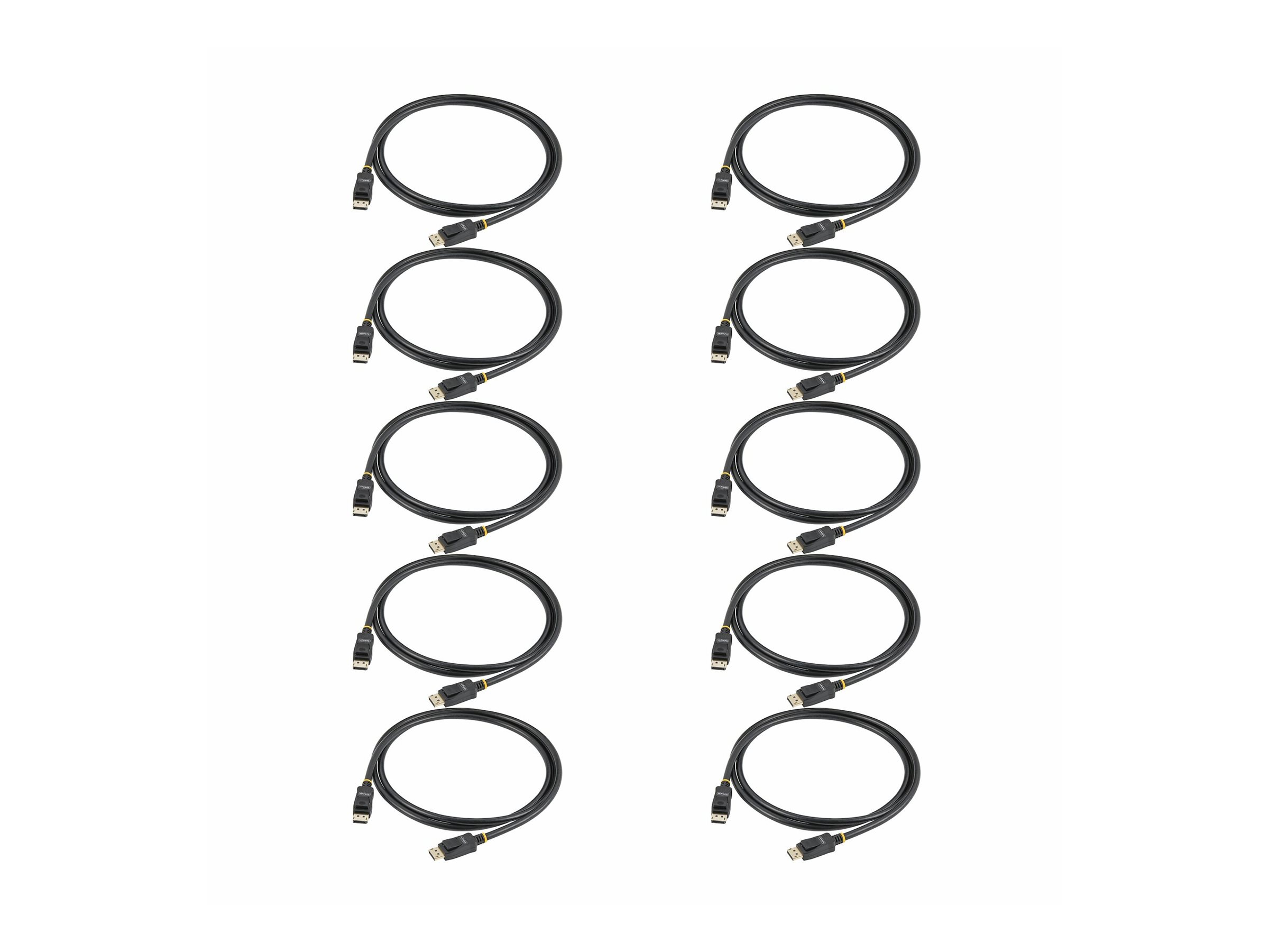 StarTech.com 2m VESA Certified DisplayPort 1.2 Cable - 10 Pack - 4K 60Hz - DisplayPort-Kabel - DisplayPort (M)