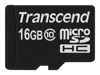 Transcend Flash-Speicherkarte - 16 GB - Class