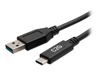 C2G 1ft USB-C to USB-A SuperSpeed USB 5Gbps Cable MM - USB-Kabel - USB Typ A (M)