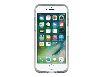 OtterBox Symmetry Series Apple iPhone 7 - Hintere Abdeckung für Mobiltelefon - Polycarbonat, Kunstfaser - transparent - für Apple iPhone 6, 6s, 7, 8, SE (2. Generation)