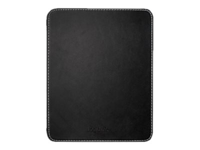 LogiLink Mouse Pad Leather - Mauspad - Schwarz
